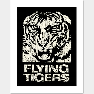 Flying Tiger Line // Vintage look Posters and Art